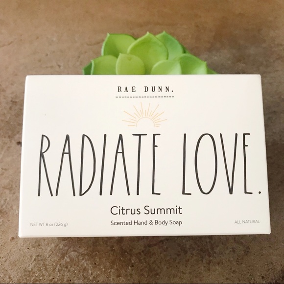 Rae Dunn Radiate Love Citrus Hand & Body Soap 8oz - Picture 1 of 4